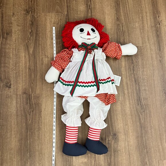 Raggedy Ann Doll Large Handmade Holiday 34" - Picture 7 of 10